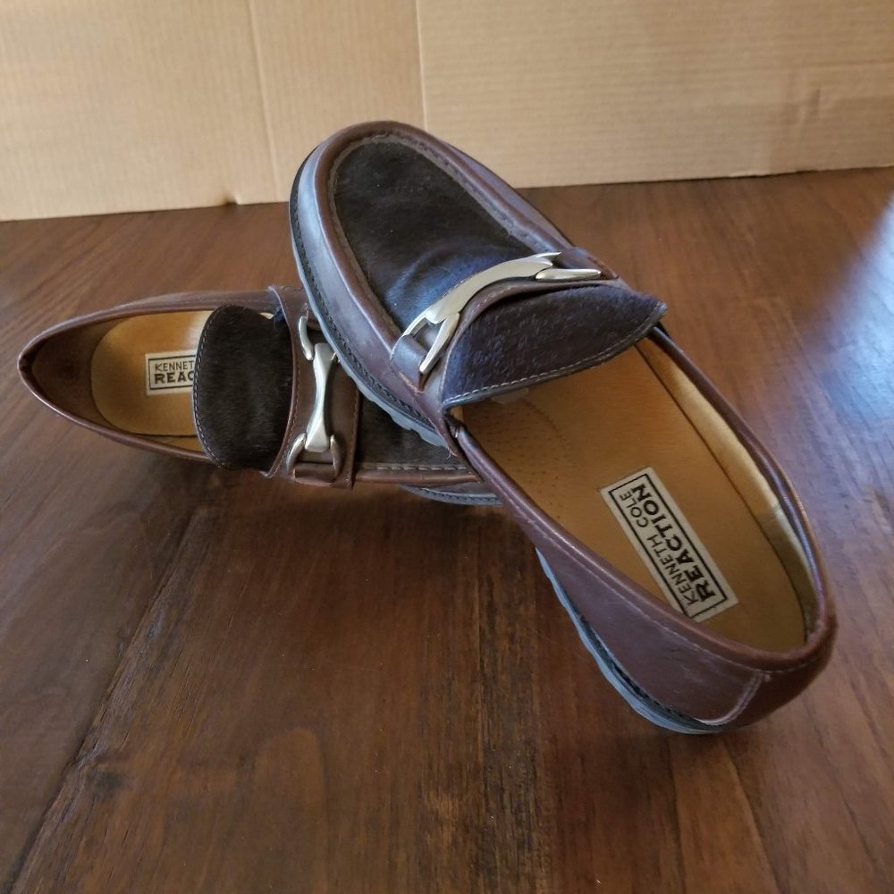 Kenneth Cole Reaction Faux Cowhide
